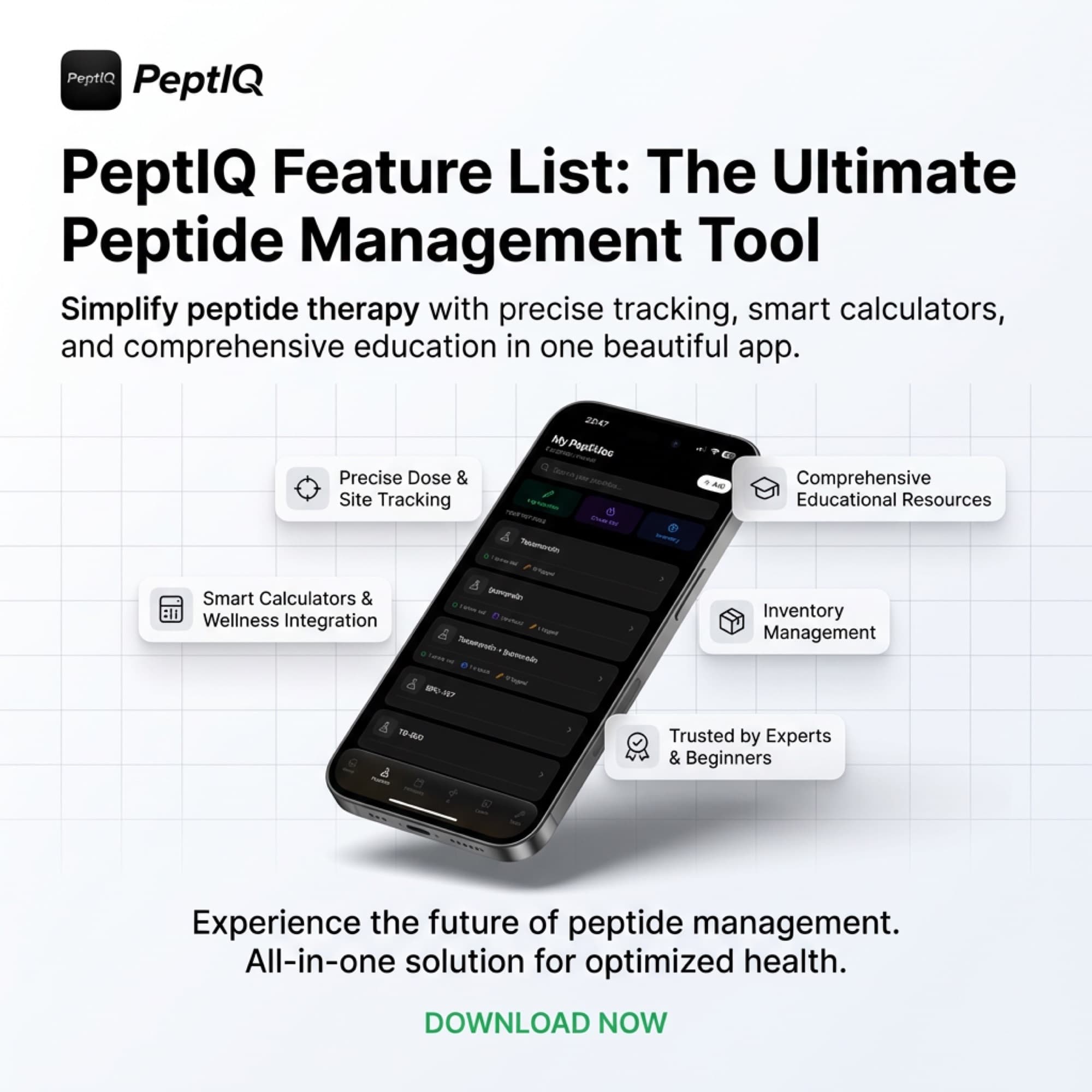 Peptide Prime app artwork